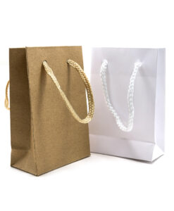 Χάρτινη σακούλα Λευκή 8*4*12