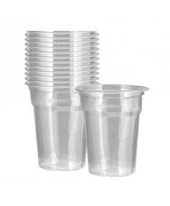 Πλαστικά κρυστάλ ποτήρια νερού