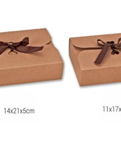 Κουτάκια χάρτινα με κορδελίτσα