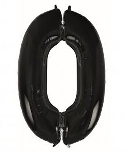 Μαύρο Foil Μπαλόνι 85εκ – Ιδανικό για Πάρτι και Γιορτές