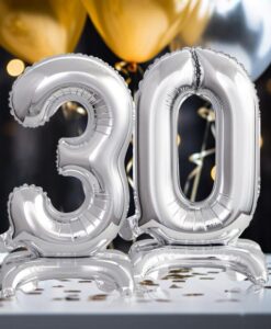 Foil Stand 38cm – Λαμπεροί Αριθμοί για Χαρούμενα Παιδικά Πάρτι!