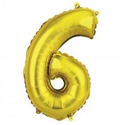 Μπαλόνι χρυσό foil 40cm 4-9