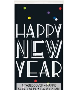 Τραπεζομάντηλο πλαστικό Happy New Year