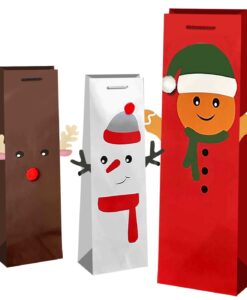 Σακούλα ποτού/κρασιού χριστουγεννιάτικη!