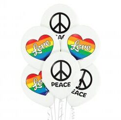 6 latex μπαλόνια 32εκ